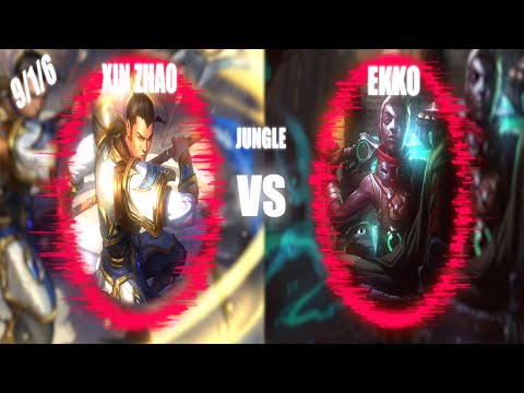 XIN ZHAO JUNGLE VS EKKO - HIGHLIGHTS