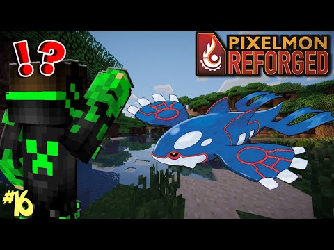 A CACCIA DI KYOGRE! -POKEVANILLA #16 -PIXELMON ITA