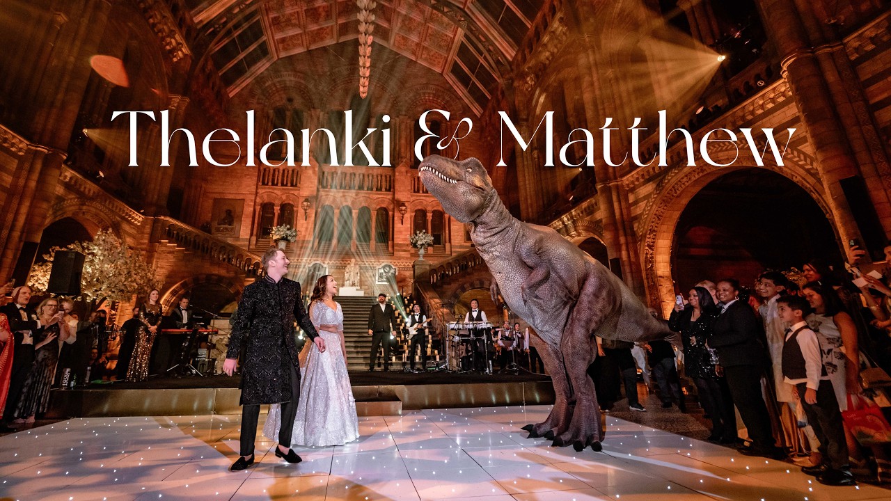 Thelanki & Matthew I Wedding At Natural History Museum