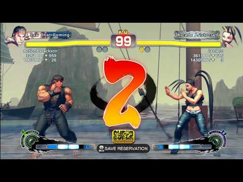 SSF4 AE: Action89Jackson (Ryu) VS Jazdero (Ibuki)