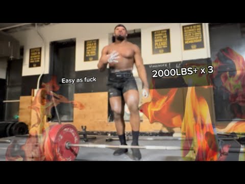 Tripling a 2000LB TOTAL!❓