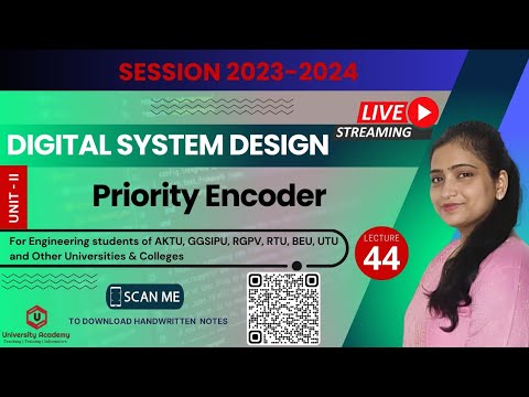 DSD44: Priority Encoder | 4 to 2 Priority Encoder | Multiplexer | 2 to 1 Multiplexer | 4 to 1 Multip