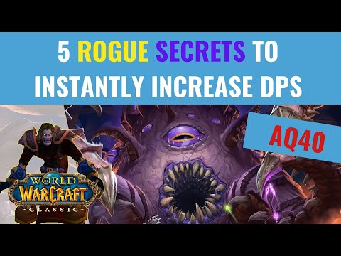 5 Rogue SECRETS To Instantly Increase DPS In AQ40