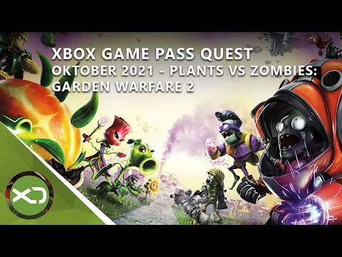 Xbox Game Pass Quest Oktober 2021 - Plants vs Zombies Garden Warfare 2