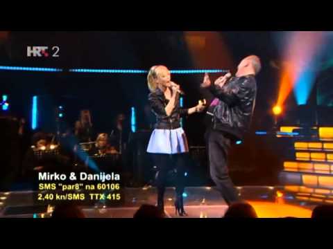 Danijela Martinović i Mirko Fodor - Zvijezde pjevaju - Rock'n roll - nastup