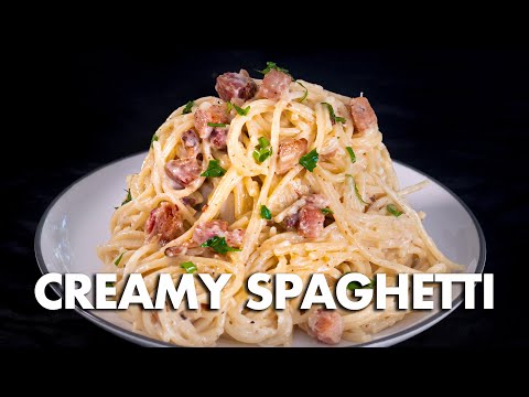 Creamy Spaghetti (NOT Spaghetti Carbonara)