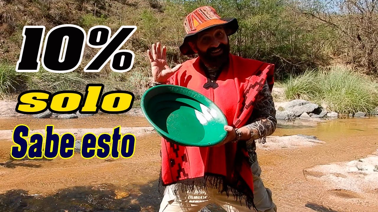 Como buscar oro por primera VEZ #1 ¿Donde se encuentra el ORO?