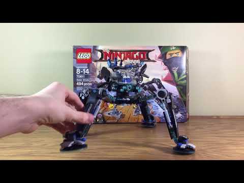 LEGO The NinjaGo Movie 70611 "Water Strider" Set Review