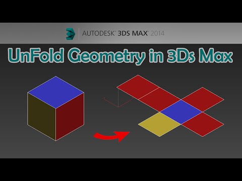How To Unfold Geometry In 3ds Max Using Unwrap Modifier