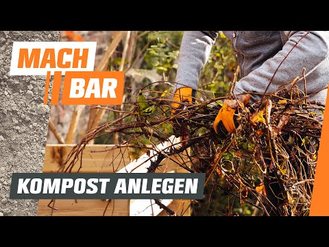 Creating compost: Reusing garden and kitchen waste | OBI