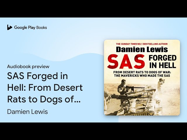 Vídeo relacionado con SAS Forged in Hell: From desert rats to dogs of war. The Second in the Paddy Mayne Trilogy.