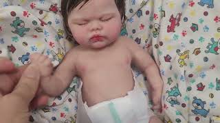 Bebe menino prematuro de silicone 