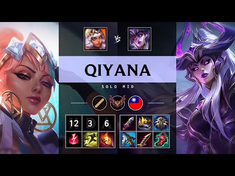 Qiyana Mid vs Syndra - TW Grandmaster Patch 25.13