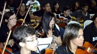 preview picture of video 'Apresentação da Orquestra Filarmônica do Paulista'