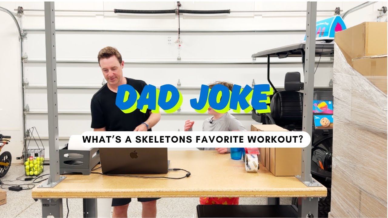 Dad Joke: What's a skeletons favorite workout? | Hello Dad Kid Friendly Facts