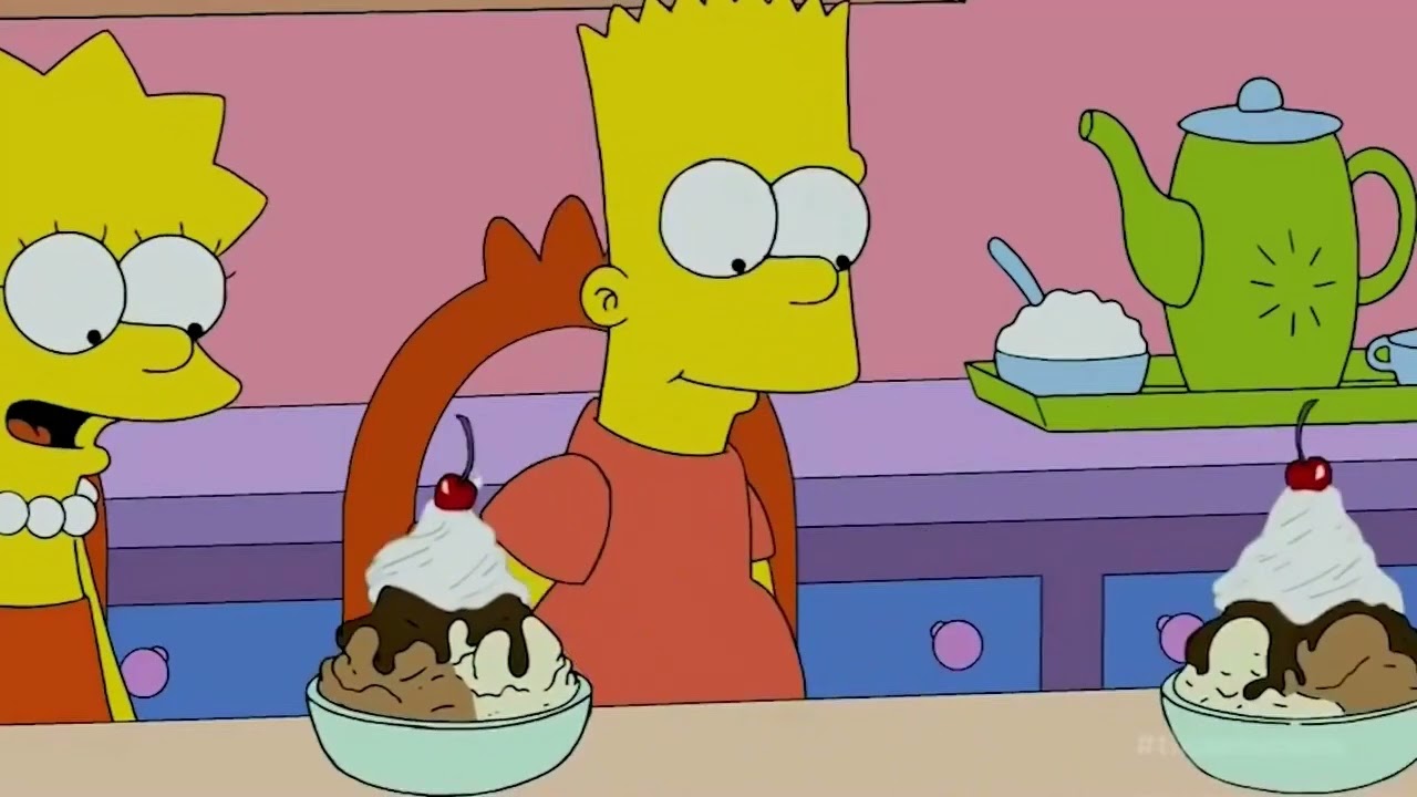 Homer Falls In Love With Playing Bass #thesimpsons