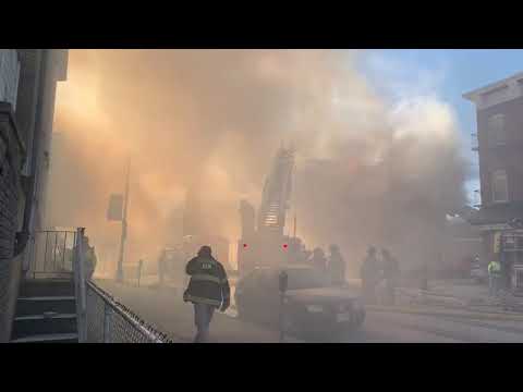 2-alarm fire destroys 247 Broadway, Bayonne
