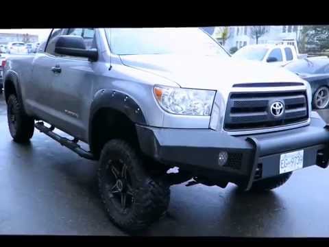 TOYTEC Lift Kit Toyota Tundra with SPC UCA at Dales Auto Service, Surrey BC, Canada