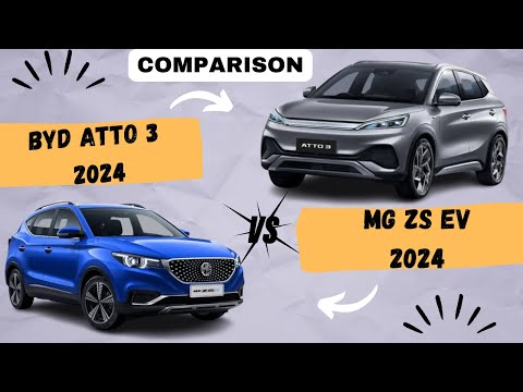MG ZS EV 2024 vs BYD Atto 3 2024: Electric SUV Face-Off