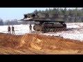 Dutch militairy leopard Bridge tank 