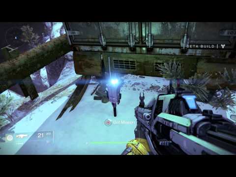 Destiny BETA - Warlock Gameplay - Open World