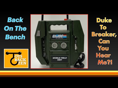 1984 Mobile Field Unit Walkie Talkie Repair - Soldering Techniques - Making Parts  - GI Joe ARAH