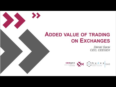 Added value of Trading on Exchanges - Daniel Garai, CEO of CEEGEX