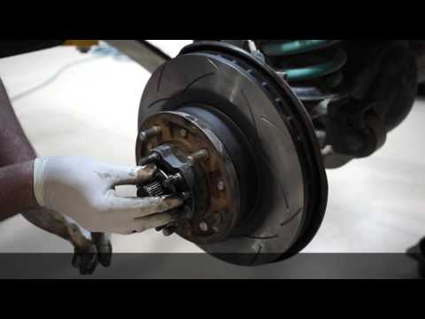 How To Install New Brake Rotors Toyota Landcruiser 79 Series