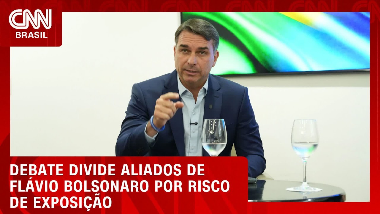 Debate presidencial: aliados de Flávio Bolsonaro avaliam riscos de exposição | BASTIDORES CNN