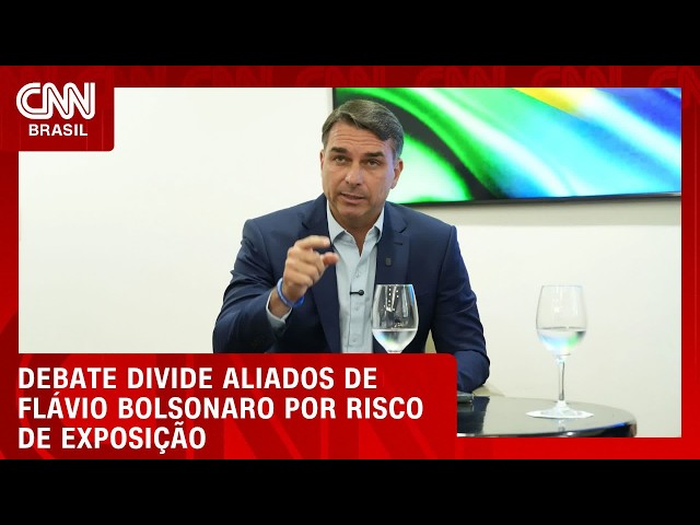 Debate presidencial: aliados de Flávio Bolsonaro avaliam riscos de exposição | BASTIDORES CNN
