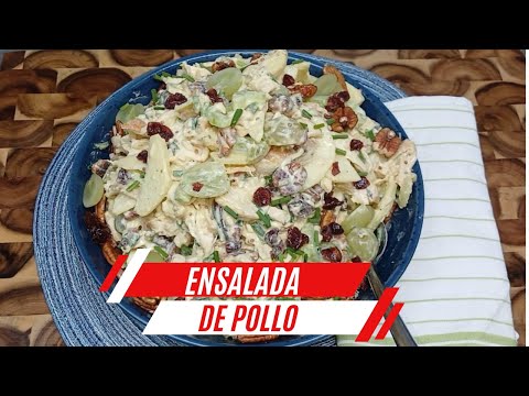 Cómo Hacer Ensalada de Pollo para Celebraciones | Receta Perfecta