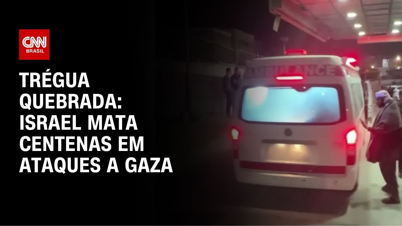 Israel quebra trégua e realiza ataques em Gaza | CNN NOVO DIA