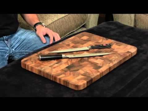 Shun Classic vs Wusthof Classic — Slicing Knife.