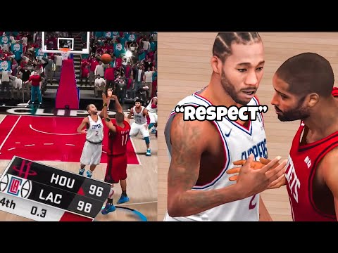 TOUGH GAME WINNER Over Kawhi and Pandemic P!! NBA 2K20 Mobile My bigCareer Ep14