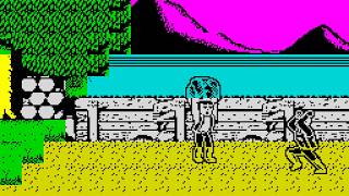 ZX Spectrum Game:  Double Dragon (1988 Melbourne House)