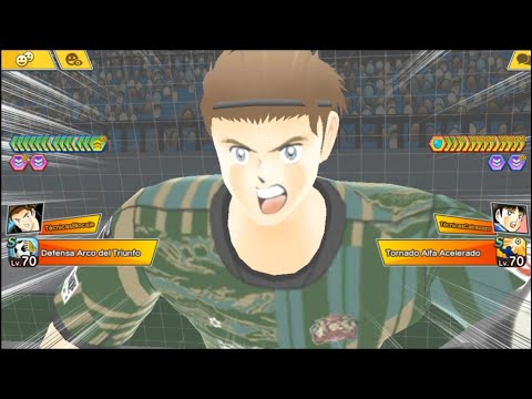 Captain Tsubasa Dream Team: Platino pvp 18 Se aprovechan de mis puntos debiles!!