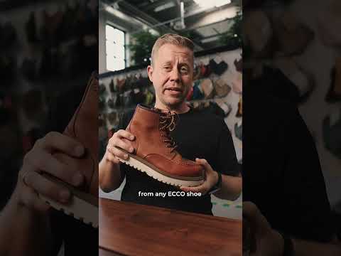 Get a look behind the curtain. ???? This is how it's made; ECCO Heritage Edition.
