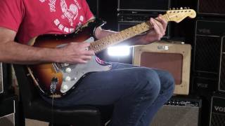 Video thumbnail for Fender Custom Shop Limited Edition El Diablo Stratocaster Heavy Relic  •  SN: CZ528926 by Wildwood Guitars