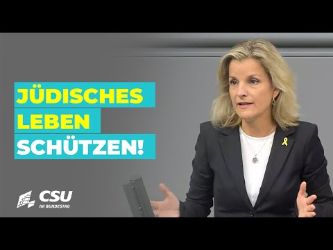 Daniela Ludwig: Jüdisches Leben schützen!