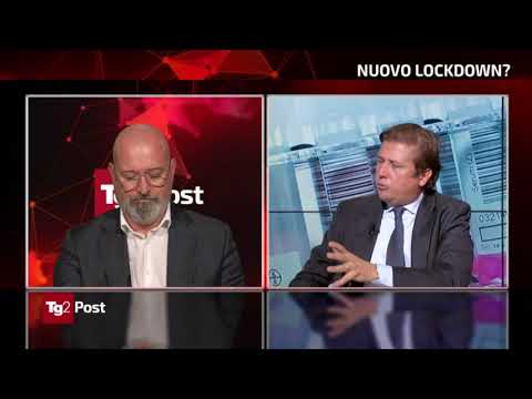 Pierpaolo Sileri ospite a Tg2 Post - 21/10/2020