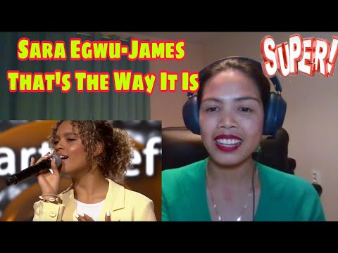 Its MyrnaG REACTS TO Sara Egwu-James - That's The Way It Is |Szansa Na Sukces. Eurowizja Junior 2021