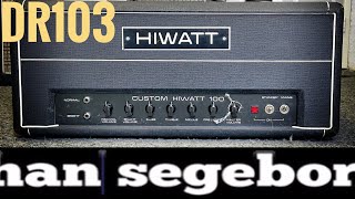 Video thumbnail for Hiwatt Custom 100 DR103 - The worlds most MUSCULAR amp! by Johan Segeborn