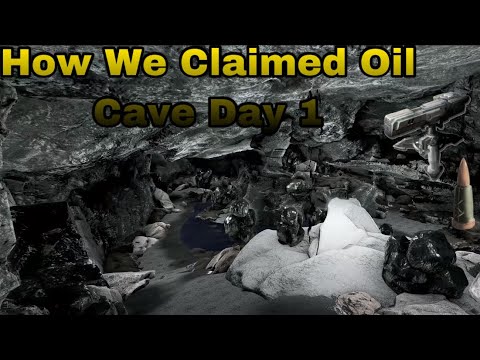 Taking Over Oil Cave Day 1 On Most Populated ARK PVP Cluster