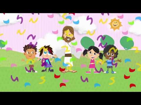 Yancy & Little Praise Party - It's A Happy Day- [OFFICIAL MUSIC VIDEO] EASTER KIDS WORSHIP
