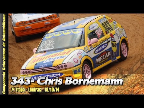 Chris Bornemann - 7ª Etapa Catarinense de Automobilismo 2014 - Lontras