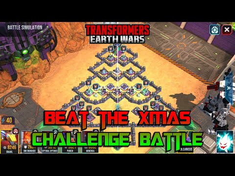 Conquering the Xmas Challenge Battle | Transformers Earth Wars