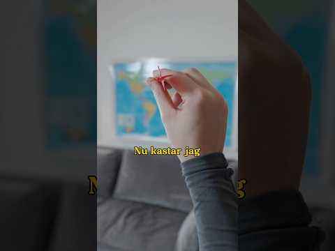 Där pilen hamnar, dit åker vi! 🎯 NY VIDEO UTE 🎥