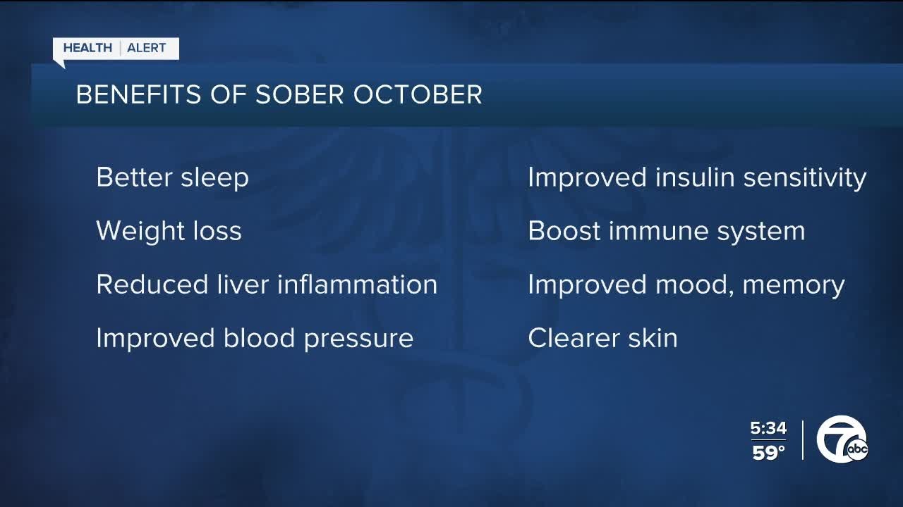 Why people should consider Sober October, according to a doctor
