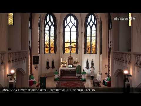 Dominica X post Pentecosten 05 Oratio et Lectio - Traditional Latin Mass