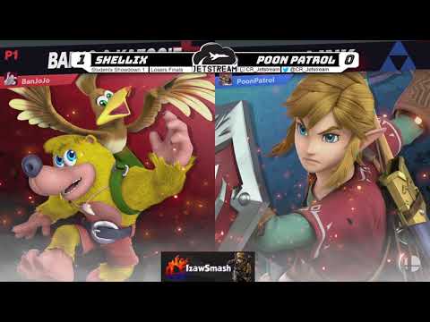 Students Showdown 1 Losers Finals - Shellix (Banjo) Vs. Poon Patrol (Link) Smash Ultimate - SSBU